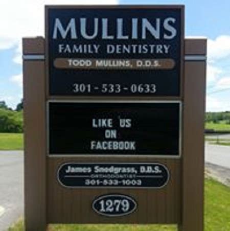 mullins dentist oakland md.